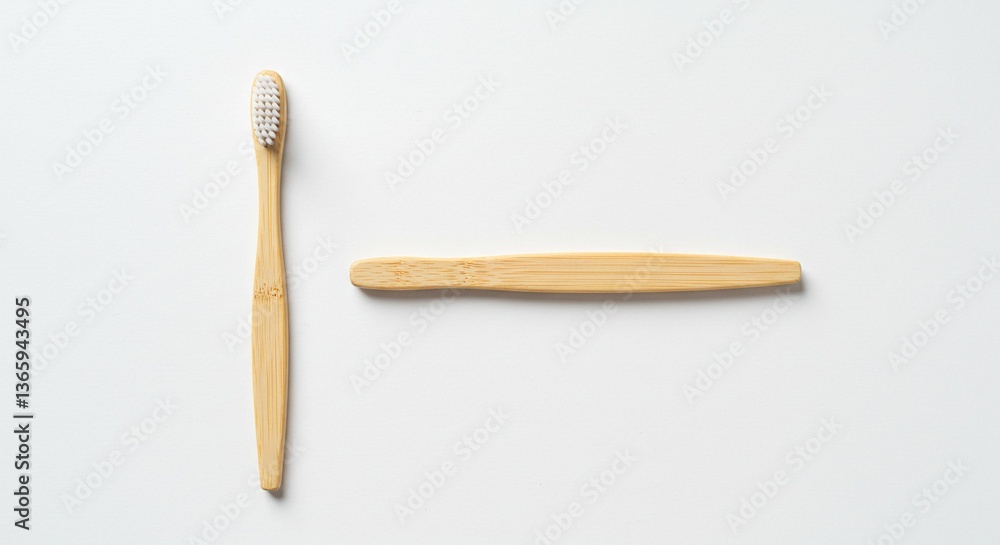 Eco Friendly Bamboo Toothbrushes Sustainable Oral Hygiene Set Natural Wooden Design Eco Friendly Bamboo Toothbrushes Sustainable Oral Hygiene Set Natural Wooden Design