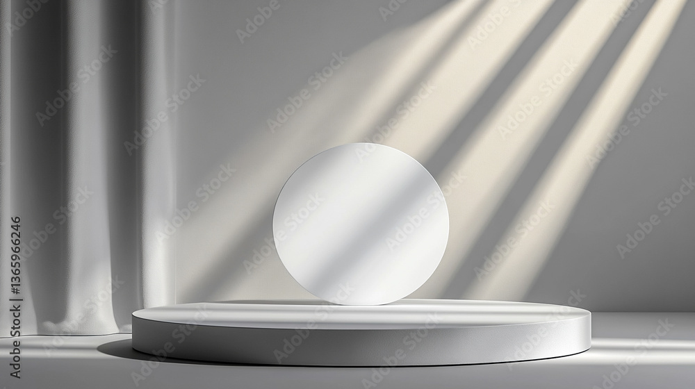 Elegant luxury silver premium product template background for beauty cosmetic advertising with a white display stand on a gray promotion banner showcasing a modern, minimalist fashion podium stage.
Elegant luxury silver premium product template background for beauty cosmetic advertising with a white display stand on a gray promotion banner showcasing a modern, minimalist fashion podium stage.