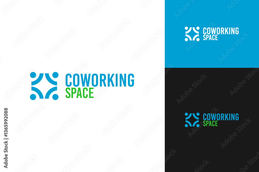 Work space logo design template vector illustration Work space logo design template vector illustration