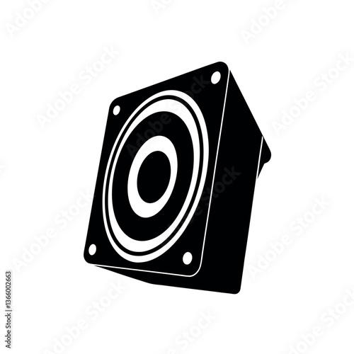 speaker isolated on white background