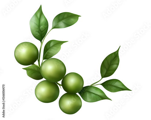 Wallpaper Mural  Gourd-shaped, green and white striped miniature fruit with seeds, cut into half and isolated on a transparent background PNG. Torontodigital.ca