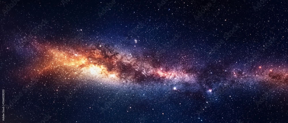 High-resolution Long Exposure Panorama of Milky Way Galaxy with Stars and Space Dust - Ultra Wide Screen Wallpaper High-resolution Long Exposure Panorama of Milky Way Galaxy with Stars and Space Dust - Ultra Wide Screen Wallpaper