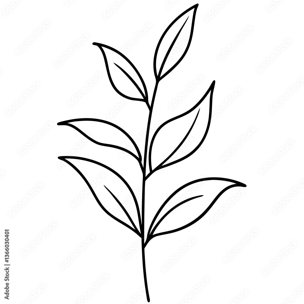 Home plant line art vector design Home plant line art vector design