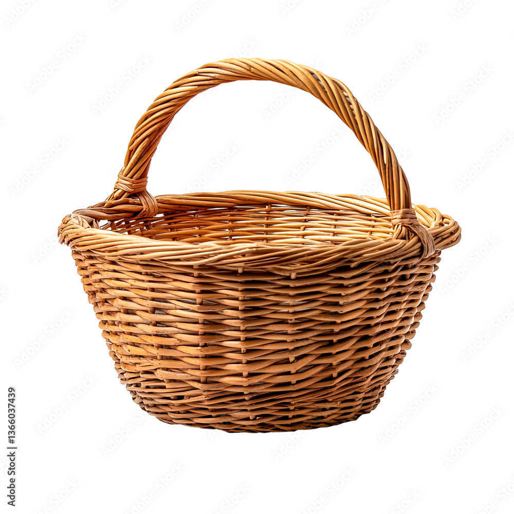 Obraz premium A wicker basket.