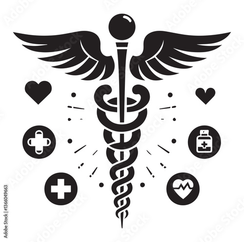 Caduceus health vector