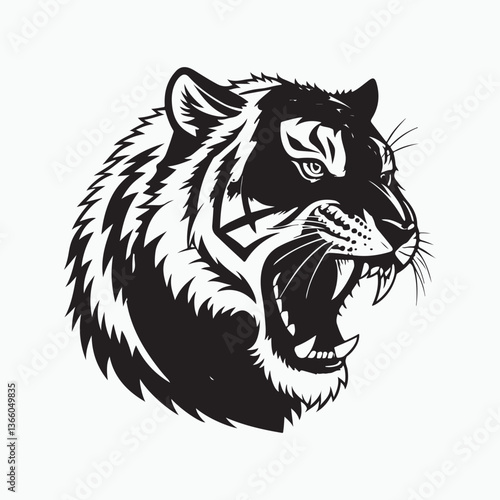 Tigers Vector.
