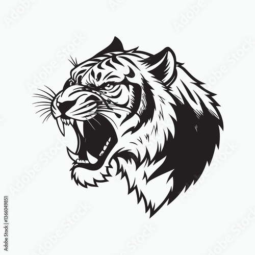 Tigers Vector.