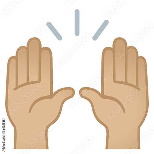 Raising Hands
