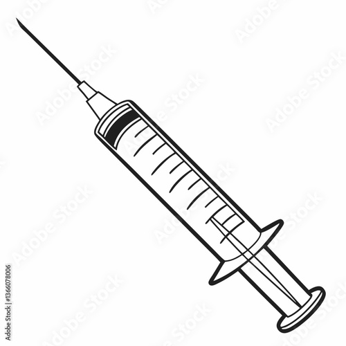 syringe with needle
