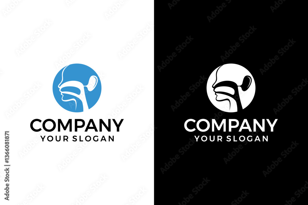 respiratory system organs logo design inspiration respiratory system organs logo design inspiration