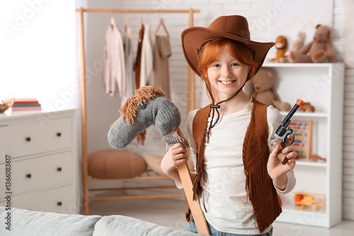 Cute happy teenage girl in ...