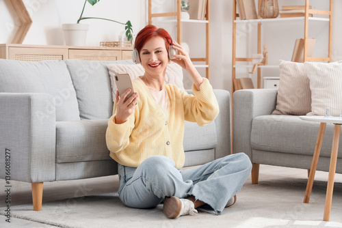 Beautiful redhead happy mat...