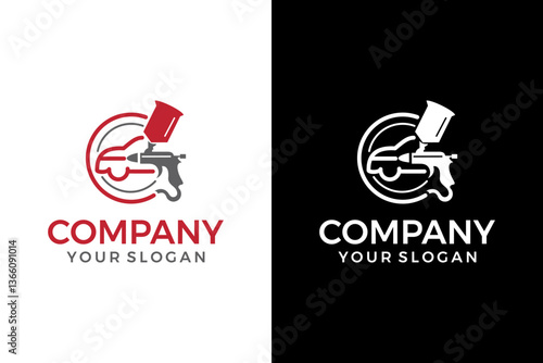 car paint, karoseri logo for company