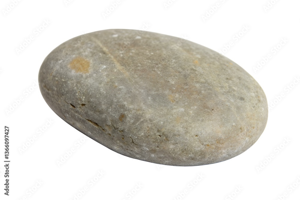 Single Gray Beach Stone Single Gray Beach Stone