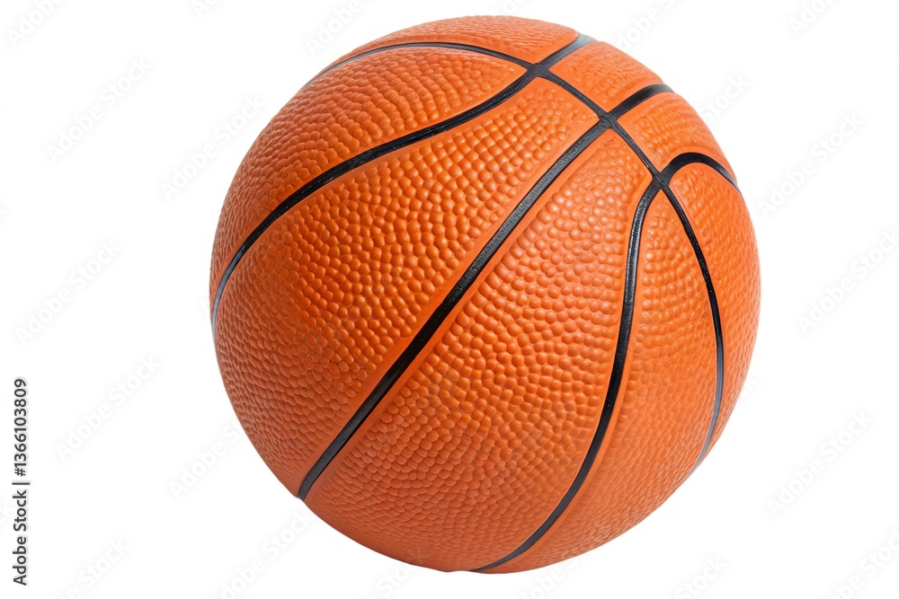 Fototapeta premium Close-up of an Orange Basketball