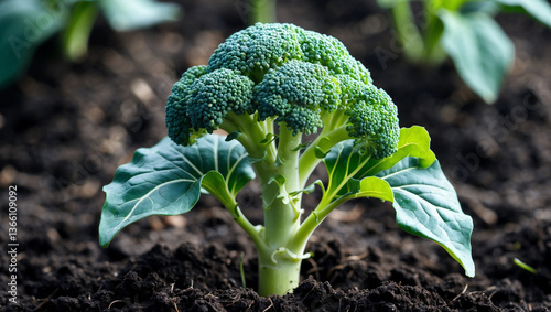 Wallpaper Mural cabbage in the garden Torontodigital.ca