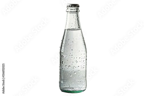 Wallpaper Mural Glass bottle of water with condensation Torontodigital.ca