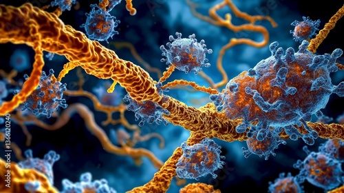 The presence of amyloid plaques is a hallmark of Alzheimer's disease at the microscopic level.