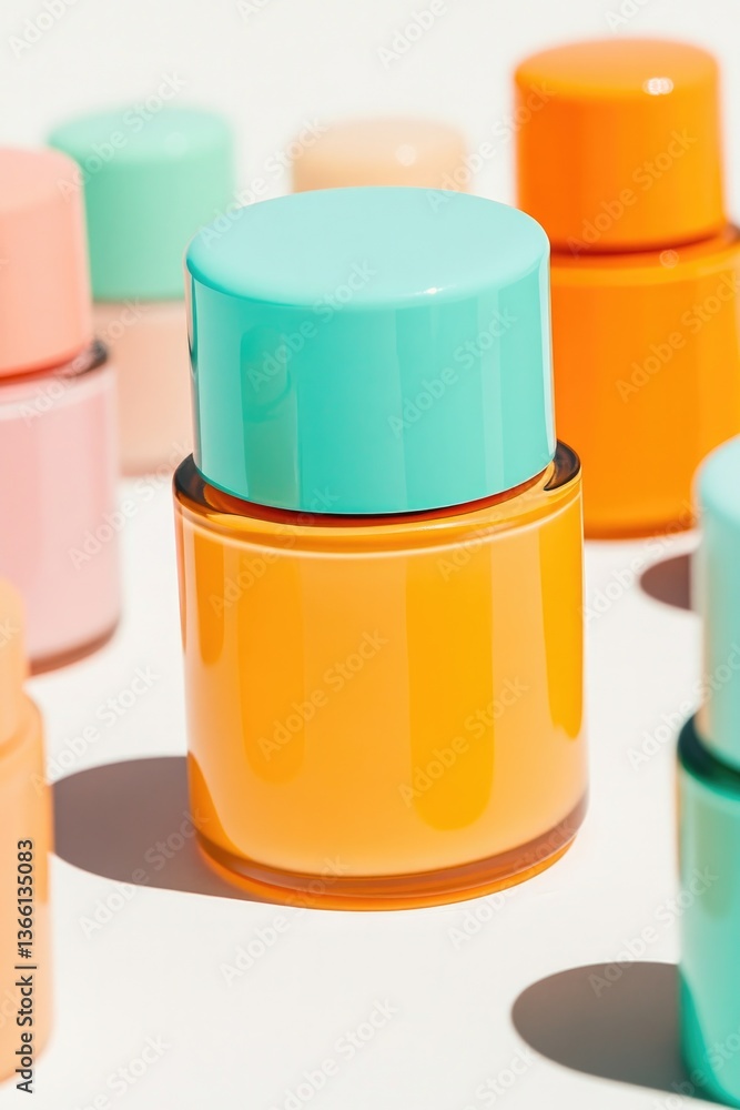 close-up photo of various nail polish bottles arranged aesthetically on white surface close-up photo of various nail polish bottles arranged aesthetically on white surface