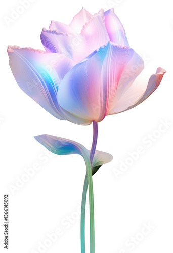 Obraz na płótnie PNG Tulip flower petal plant. w salonie