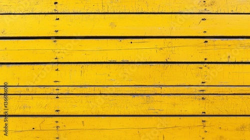 Wallpaper Mural Yellow plank wooden texture background dark old wooden plank texture top view. Torontodigital.ca