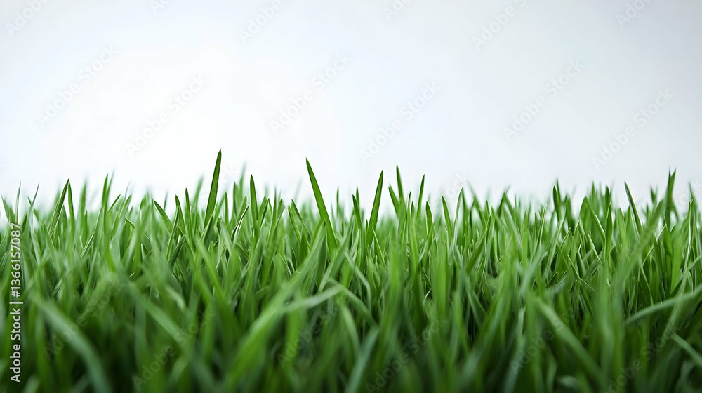 Fototapeta premium Close Up Green Grass In Nature