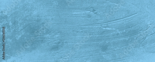 A Richly Painted and Uniquely Textured Blue Surface with a Distinctively Artistic Appeal

