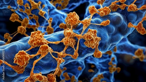 The presence of amyloid plaques is a hallmark of Alzheimer's disease at the microscopic level.