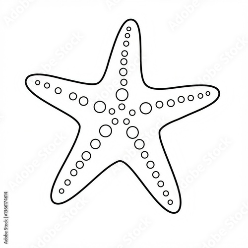 starfish sketch 