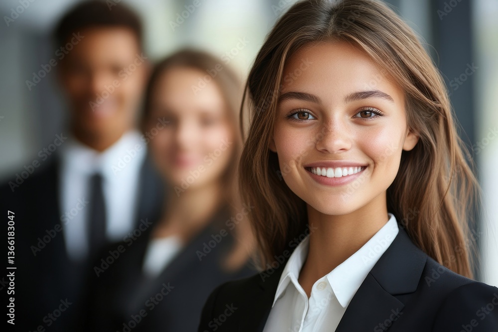 Young business people in office Young business people in office