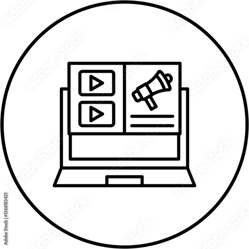 Online magazine Icon