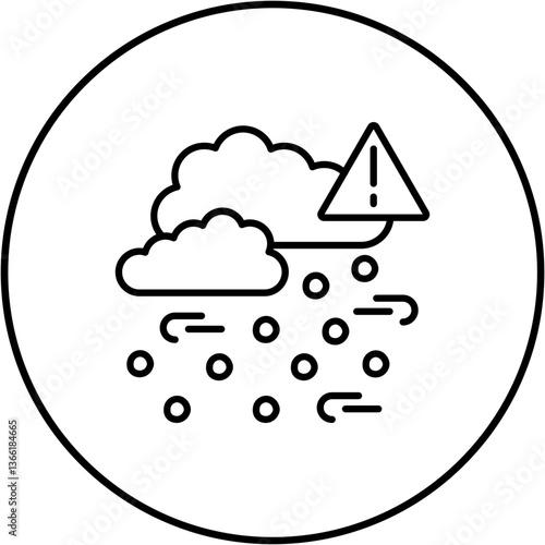 Hail storm Icon
