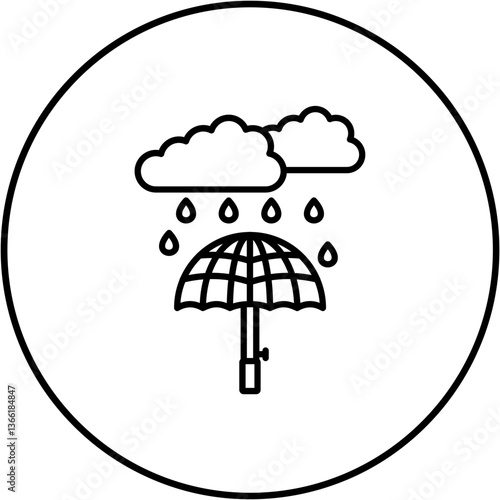 Raining Icon