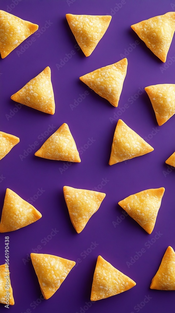 Triangle Snack Pattern. Triangle Snack Pattern.