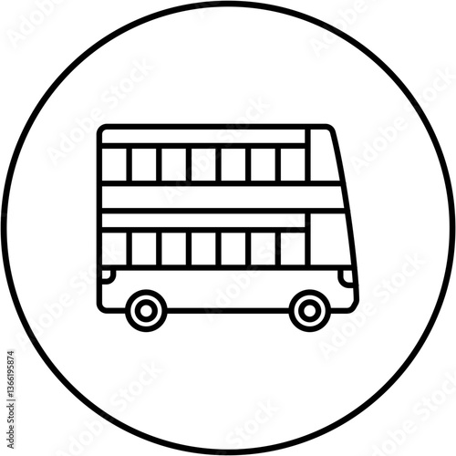 Double decker Icon