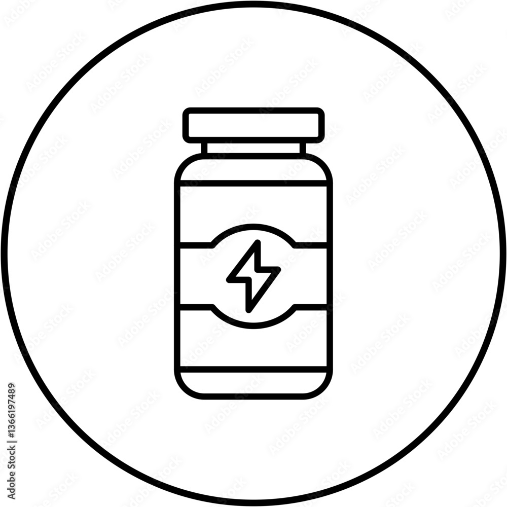 Protein shake Icon Protein shake Icon