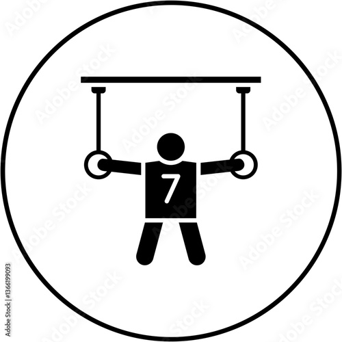 Gymnastic rings Icon