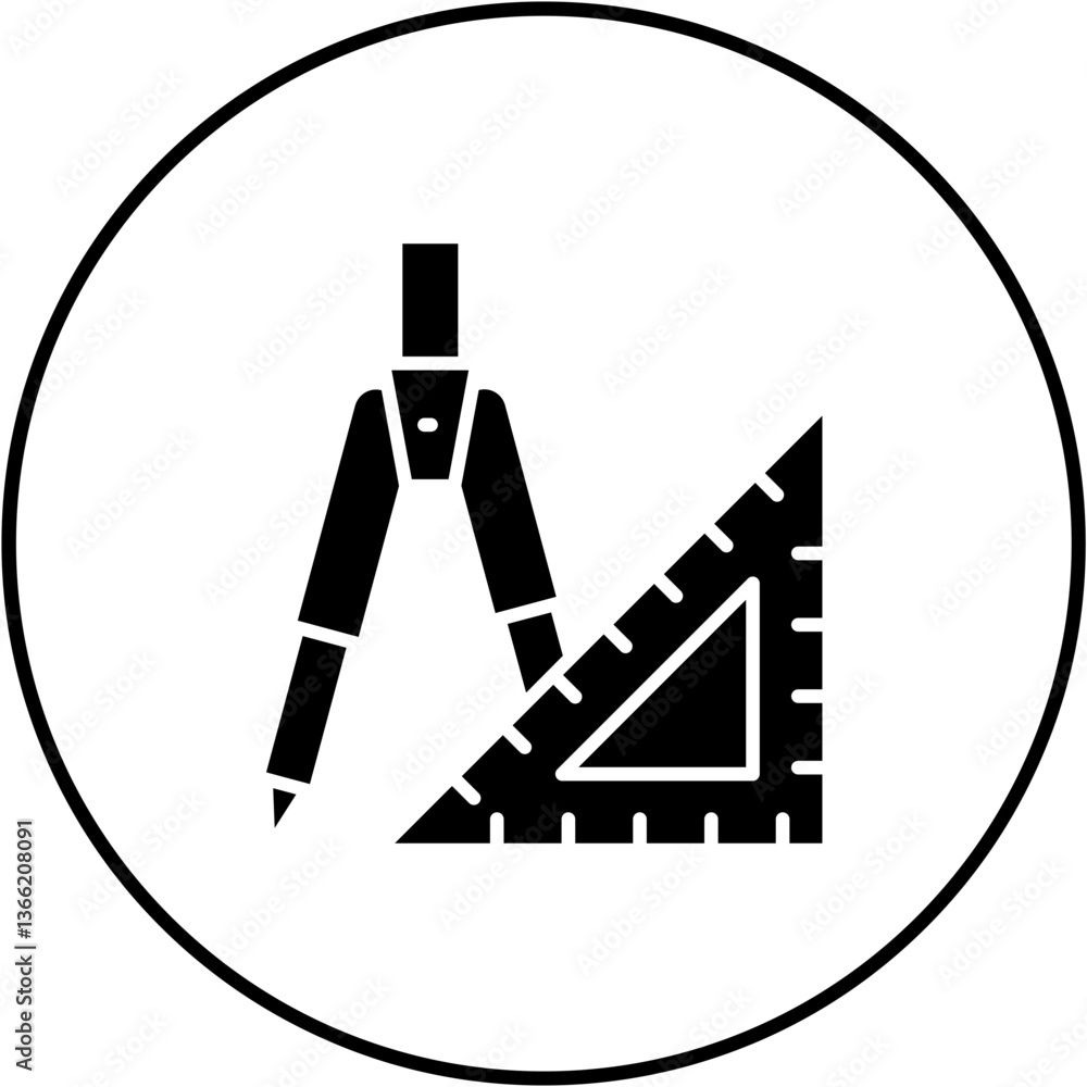 Geometry tools Icon Geometry tools Icon