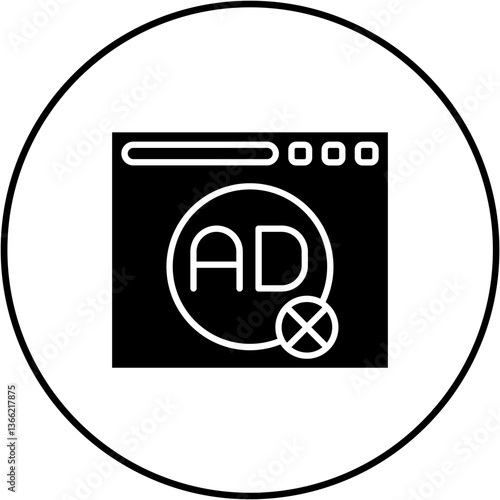Ad blocker Icon