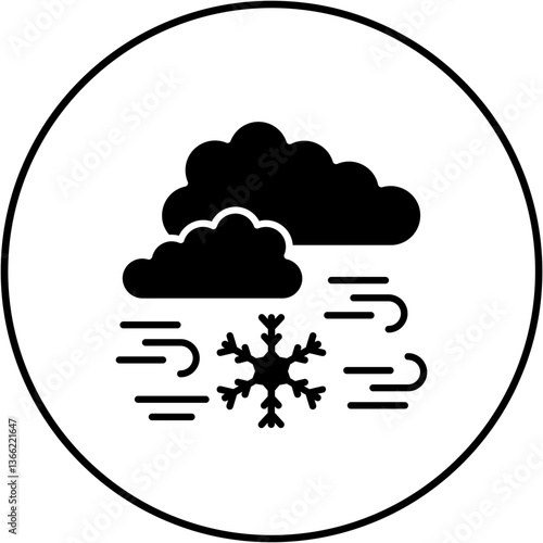 Cold breeze Icon