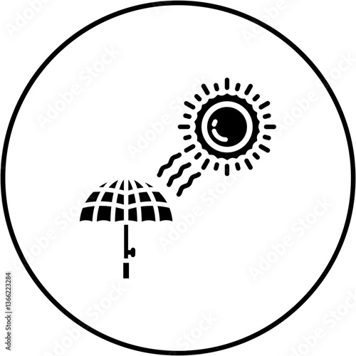 UV protection Icon