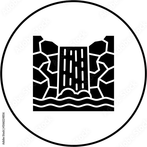 Waterfall Icon