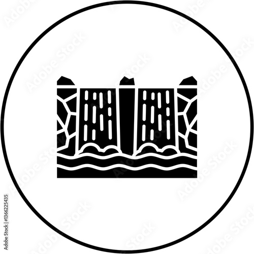 Waterfall Icon