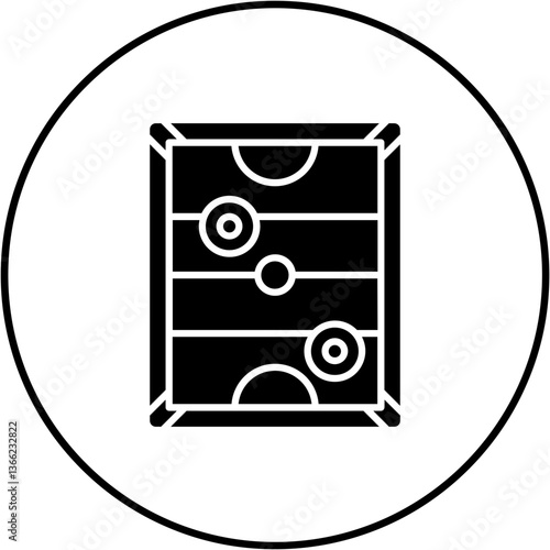 Air hockey Icon