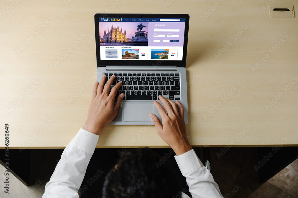 Online travel agency website for modish search and travel planning offers deal and package for flight , hotel and tour booking