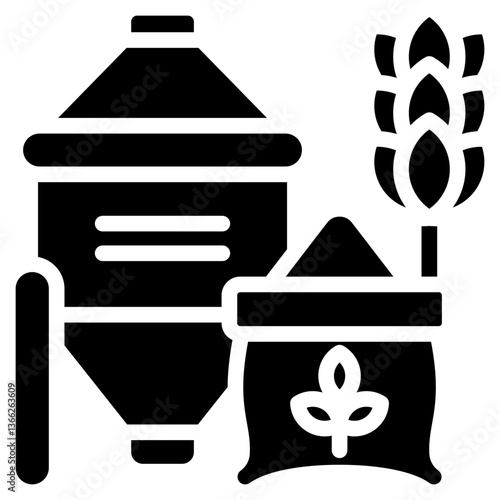 Grain Silo icon