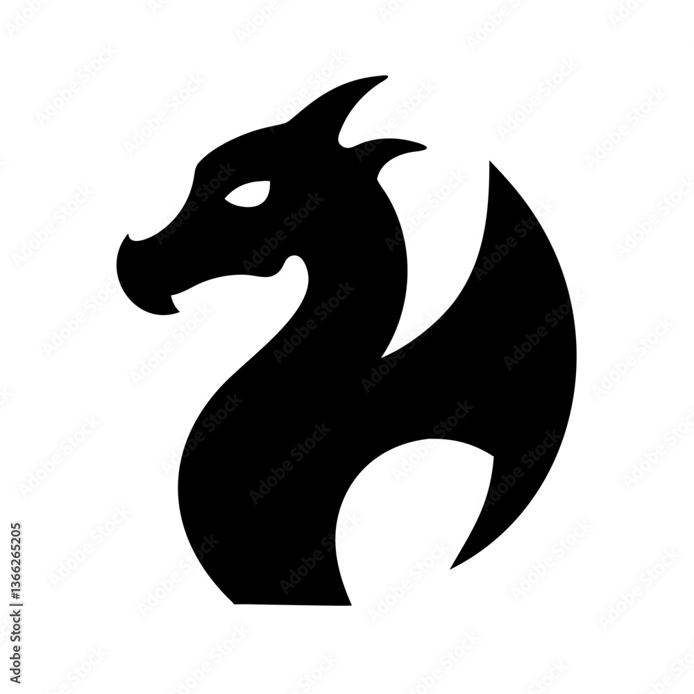 Naklejka premium Dragon