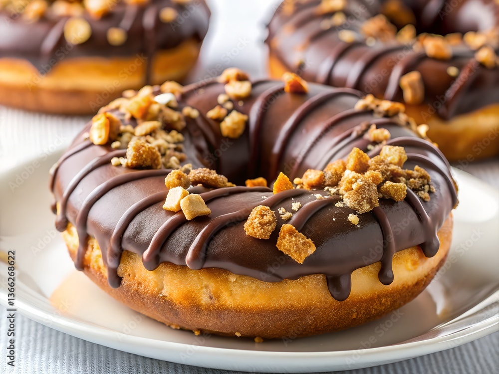 donuts on plate donuts on plate