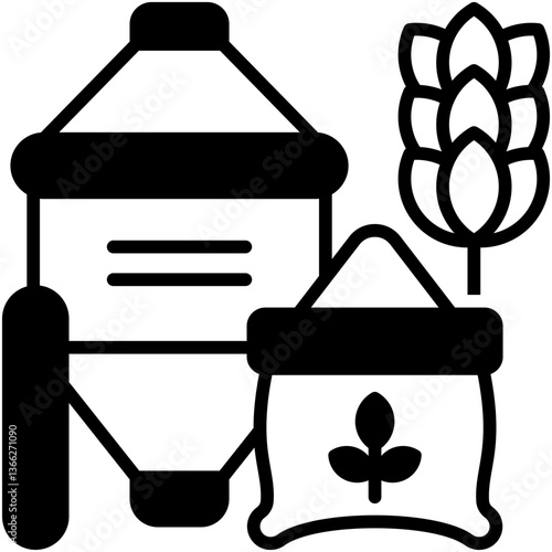 Grain Silo icon
