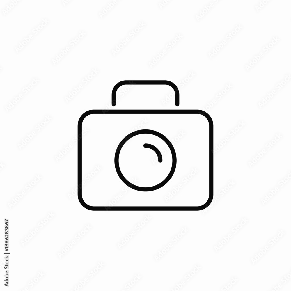camera lens capture icon sign vector camera lens capture icon sign vector